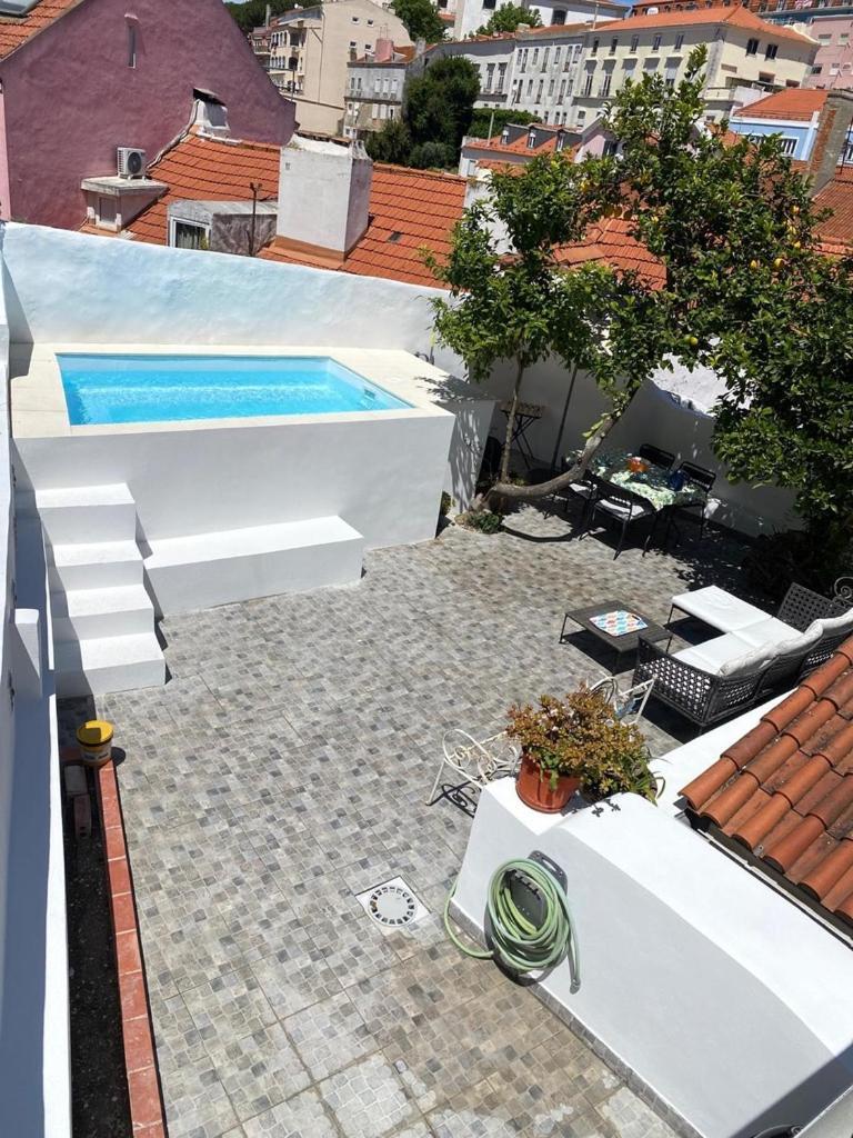 Ferienwohnung Castelo Terrace Lissabon Exterior foto