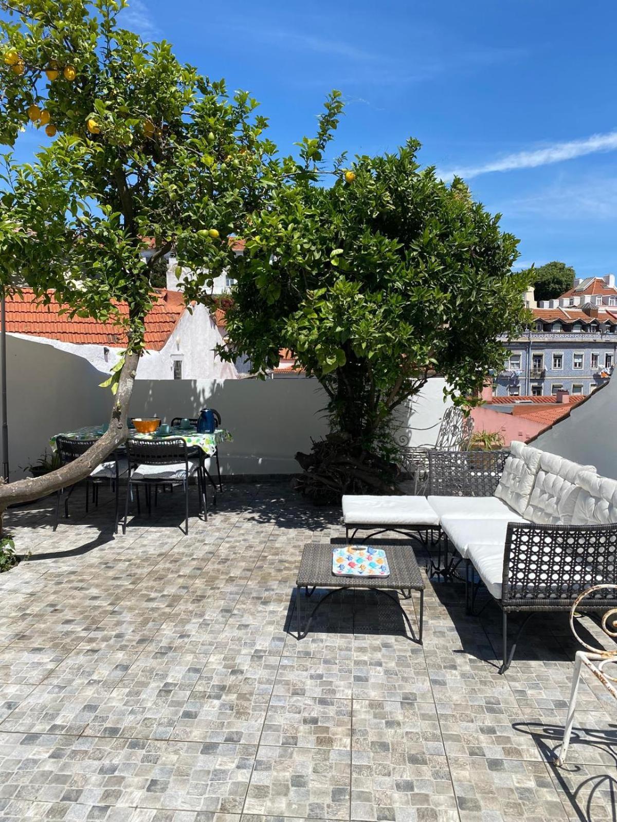 Ferienwohnung Castelo Terrace Lissabon Exterior foto